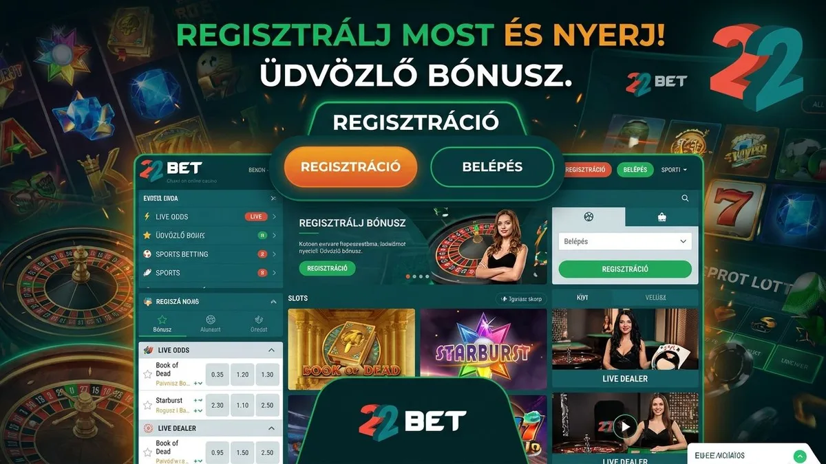 Regisztráció bónusszal